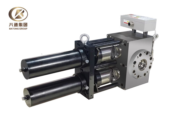 Double Piston Screen Changer